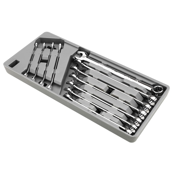 11 Piece Metric Long Pattern Combination Wrench Set